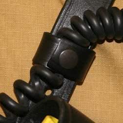 Boston Leather Cord Keeper for Radio Strap 6426 - Belt Keepers